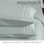 Taie d'oreiller en Percale Extrafine de Coton TC200 Rigoletto