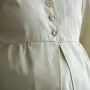Chemise de Nuit de Maternité Femme avec Col en V en Satin Extrafin de Coton TC300 - Sur Mesure