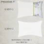 Parure de Lit - Sur Mesure - Percale Extrafine de Coton TC200 - Butterfly